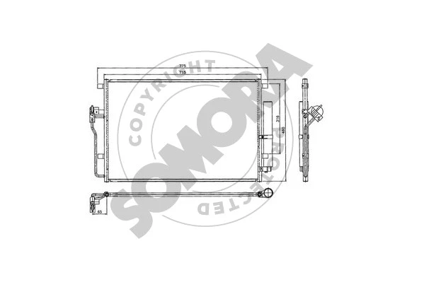Condenser, air conditioning (172360)