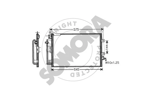Condenser, air conditioning (241160)