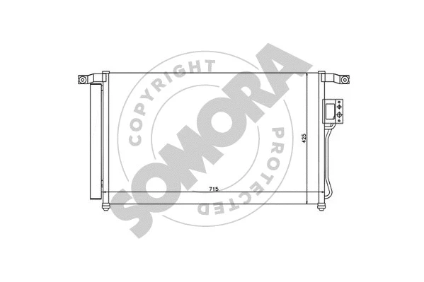 Condenser, air conditioning (135260)