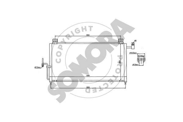 Condenser, air conditioning (162660)
