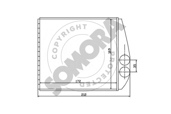 Heat Exchanger, interior heating (212550)