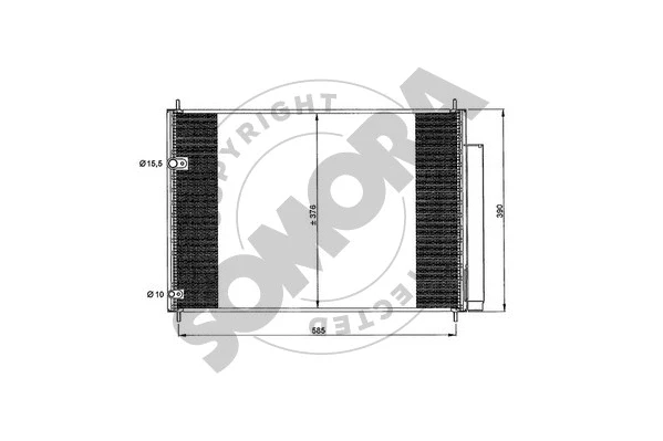 Condenser, air conditioning (318260)