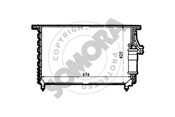 Condenser, air conditioning (213260)