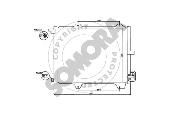 Condenser, air conditioning (304060)