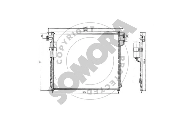 Condenser, air conditioning (196260)