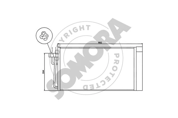 Condenser, air conditioning (041360A)