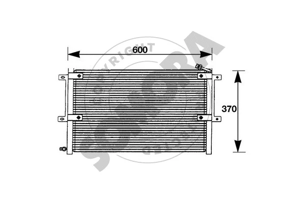 Condenser, air conditioning (355260)