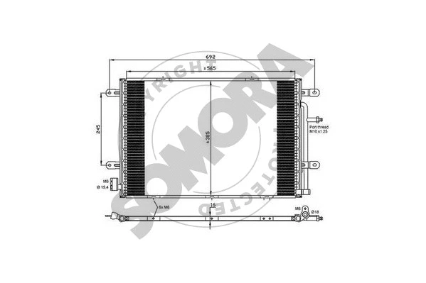 Condenser, air conditioning
