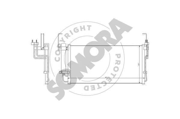 Condenser, air conditioning (135060)