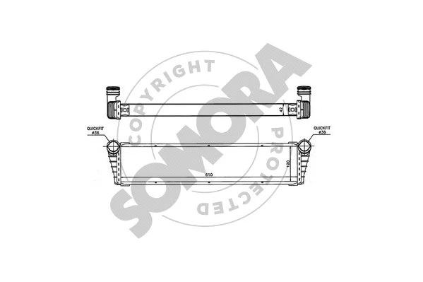 Radiator, engine cooling (231140)