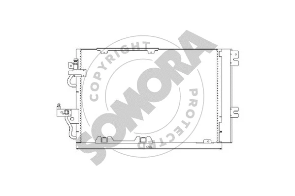 Condenser, air conditioning (211860B)