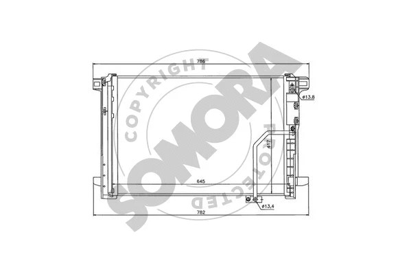 Condenser, air conditioning (171460)