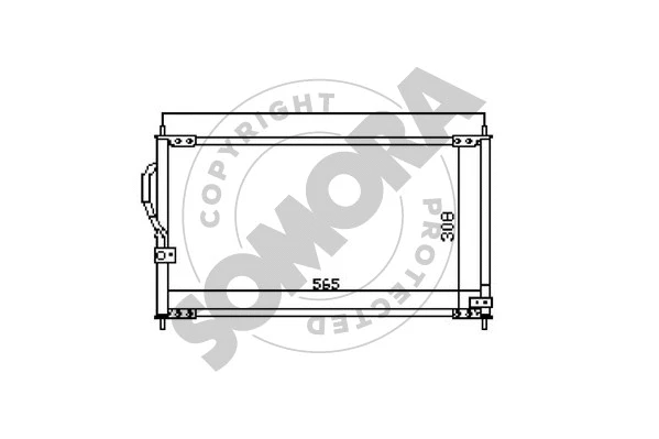 Condenser, air conditioning (127060)