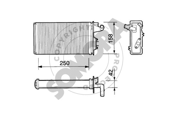 Heat Exchanger, interior heating (082050)
