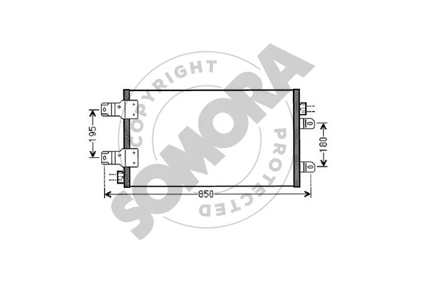 Condenser, air conditioning (245560E)