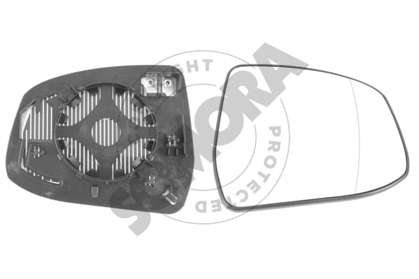 Mirror Glass, exterior mirror (095455G)