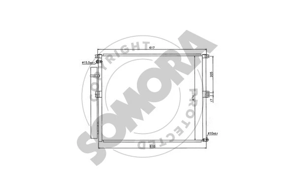 Condenser, air conditioning (319660)