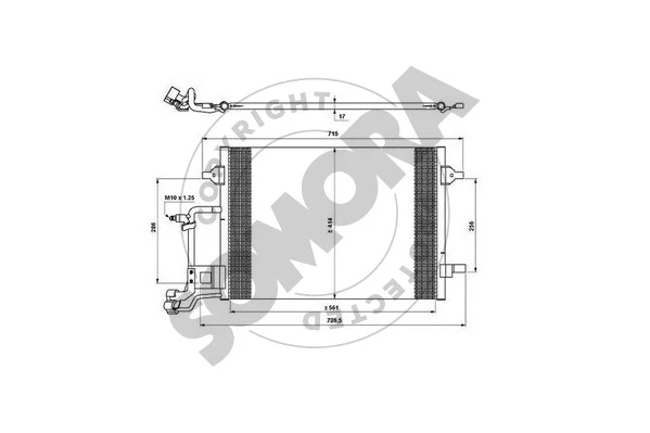 Condenser, air conditioning
