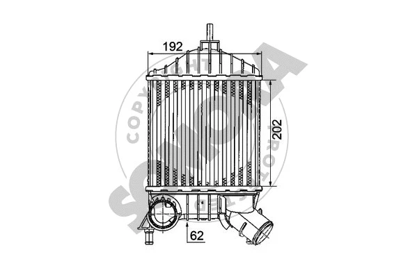 Charge Air Cooler (081345A)