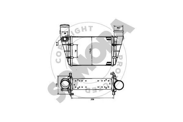 Charge Air Cooler (021345)