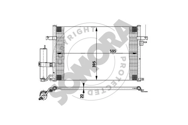 Condenser, air conditioning (064060)