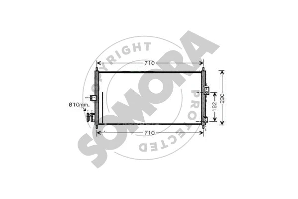 Condenser, air conditioning (192560A)