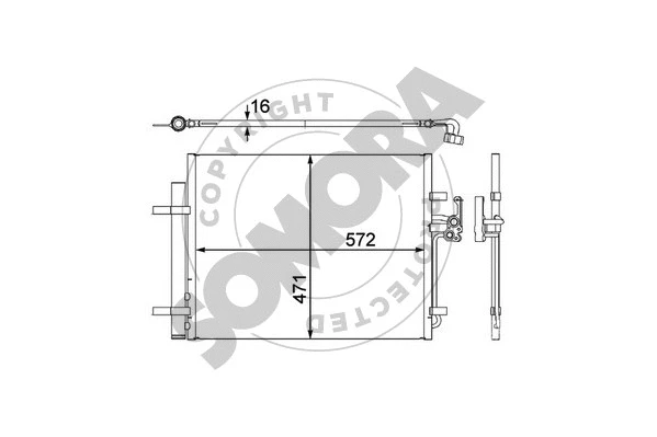 Condenser, air conditioning (363460)