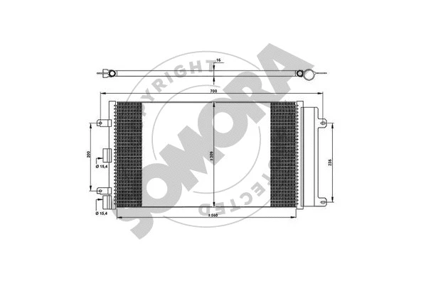 Condenser, air conditioning (088060A)