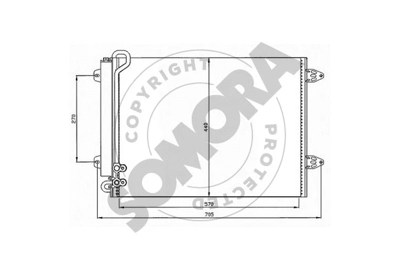 Condenser, air conditioning (352460)