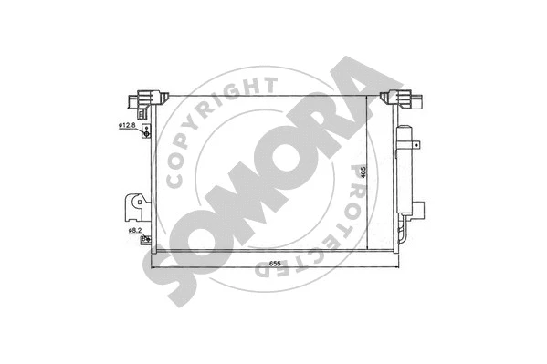 Condenser, air conditioning (182460)