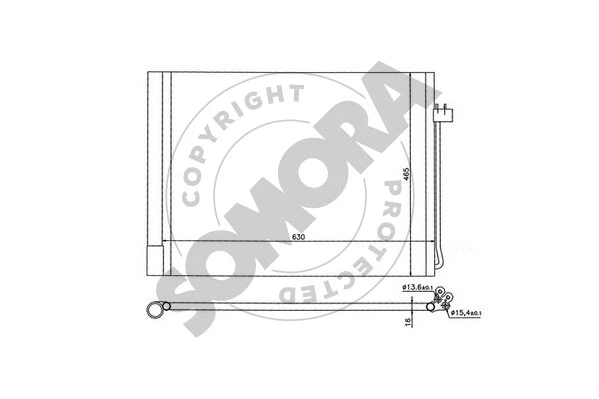 Condenser, air conditioning (043260)