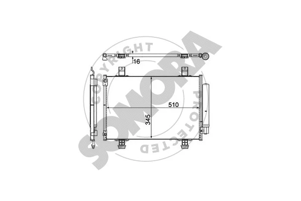 Condenser, air conditioning