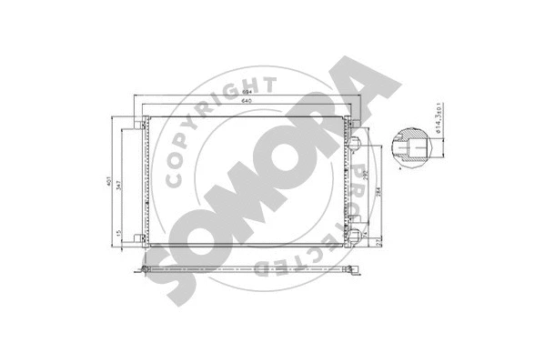 Condenser, air conditioning (243260)