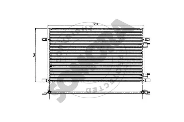 Condenser, air conditioning (242160)