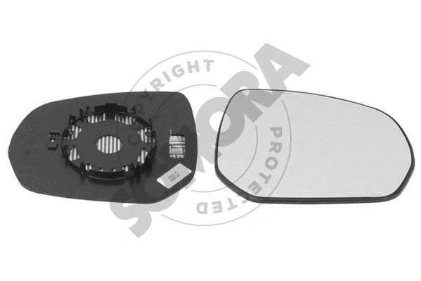 Mirror Glass, exterior mirror (053255GAM)