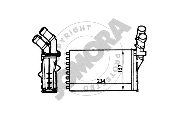 Heat Exchanger, interior heating (220550)