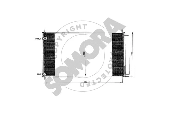 Condenser, air conditioning (318260A)