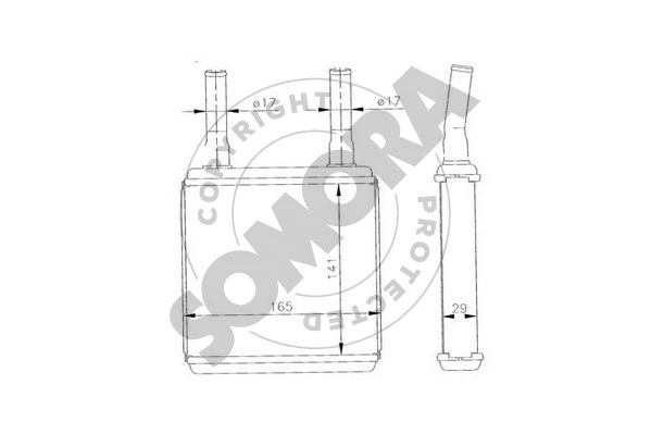 Heat Exchanger, interior heating (130050)