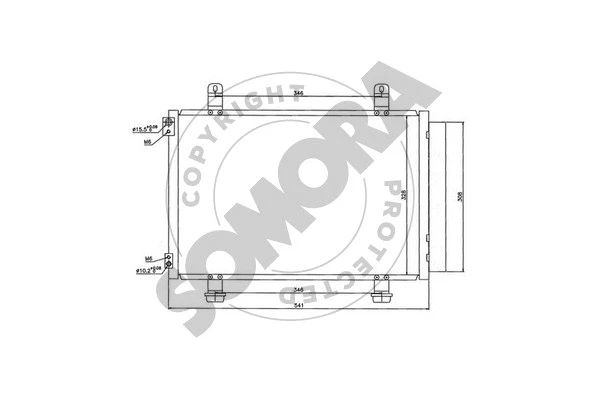 Condenser, air conditioning (210260)