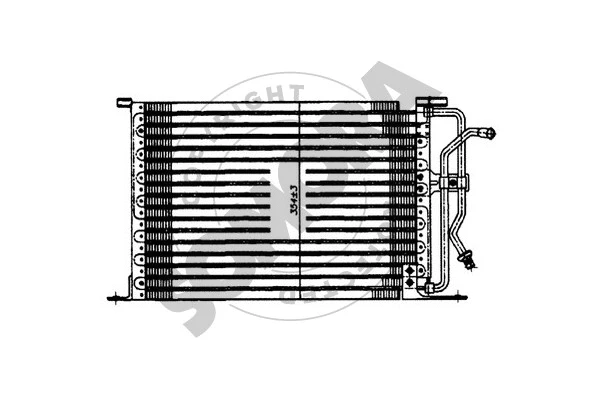 Condenser, air conditioning (092360)