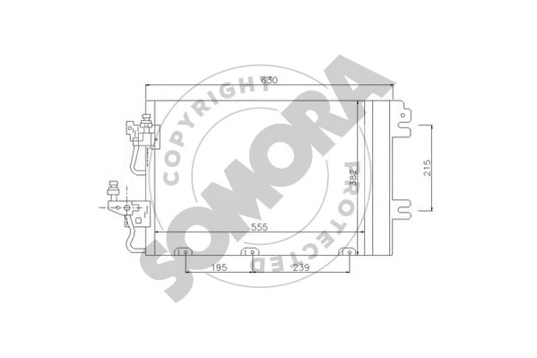 Condenser, air conditioning (211860)