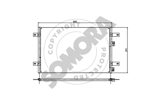 Condenser, air conditioning (097060)