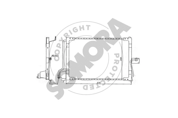 Condenser, air conditioning (211760C)
