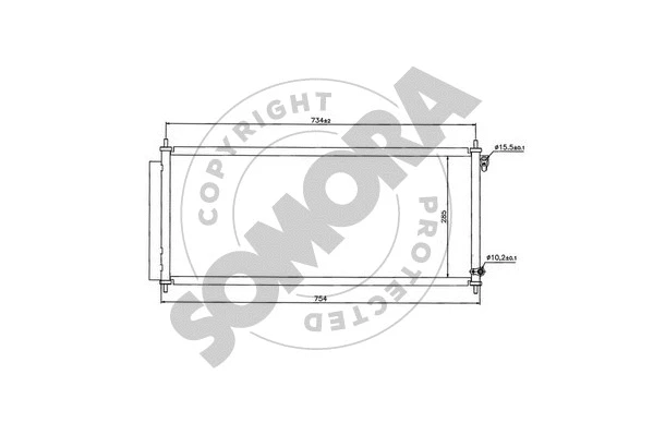 Condenser, air conditioning (120060A)