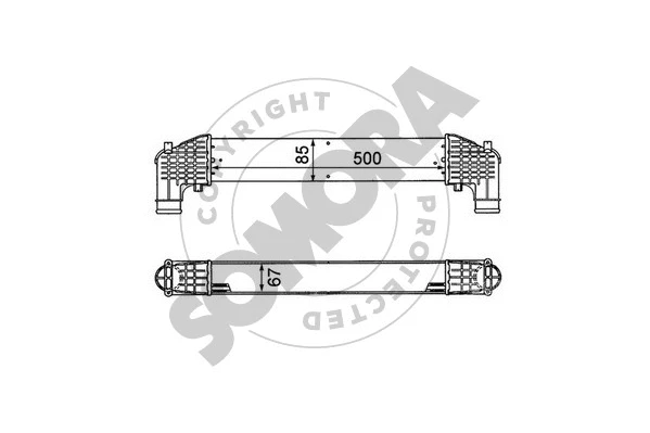 Charge Air Cooler (097045A)