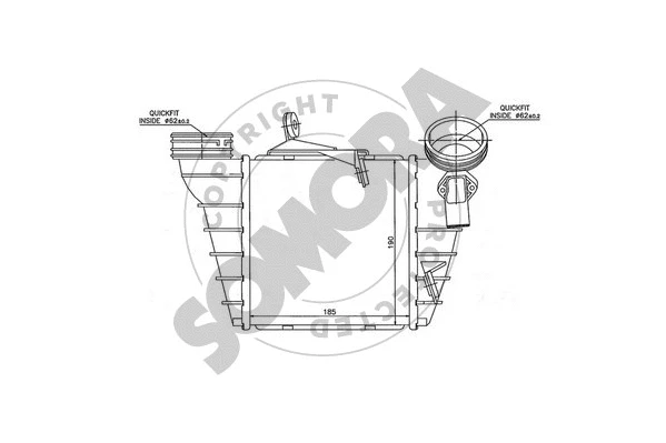 Charge Air Cooler (290345A)