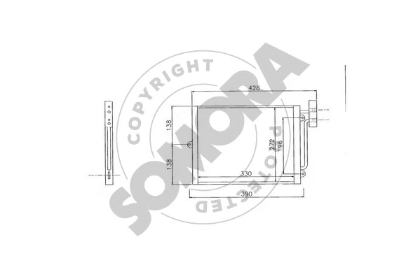 Condenser, air conditioning (231060)