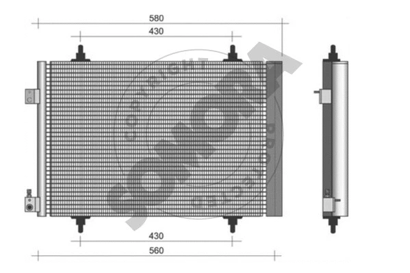 Condenser, air conditioning (223360)