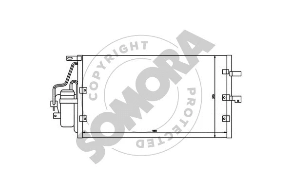Condenser, air conditioning (313360)