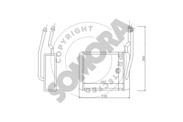 Heat Exchanger, interior heating (093450)